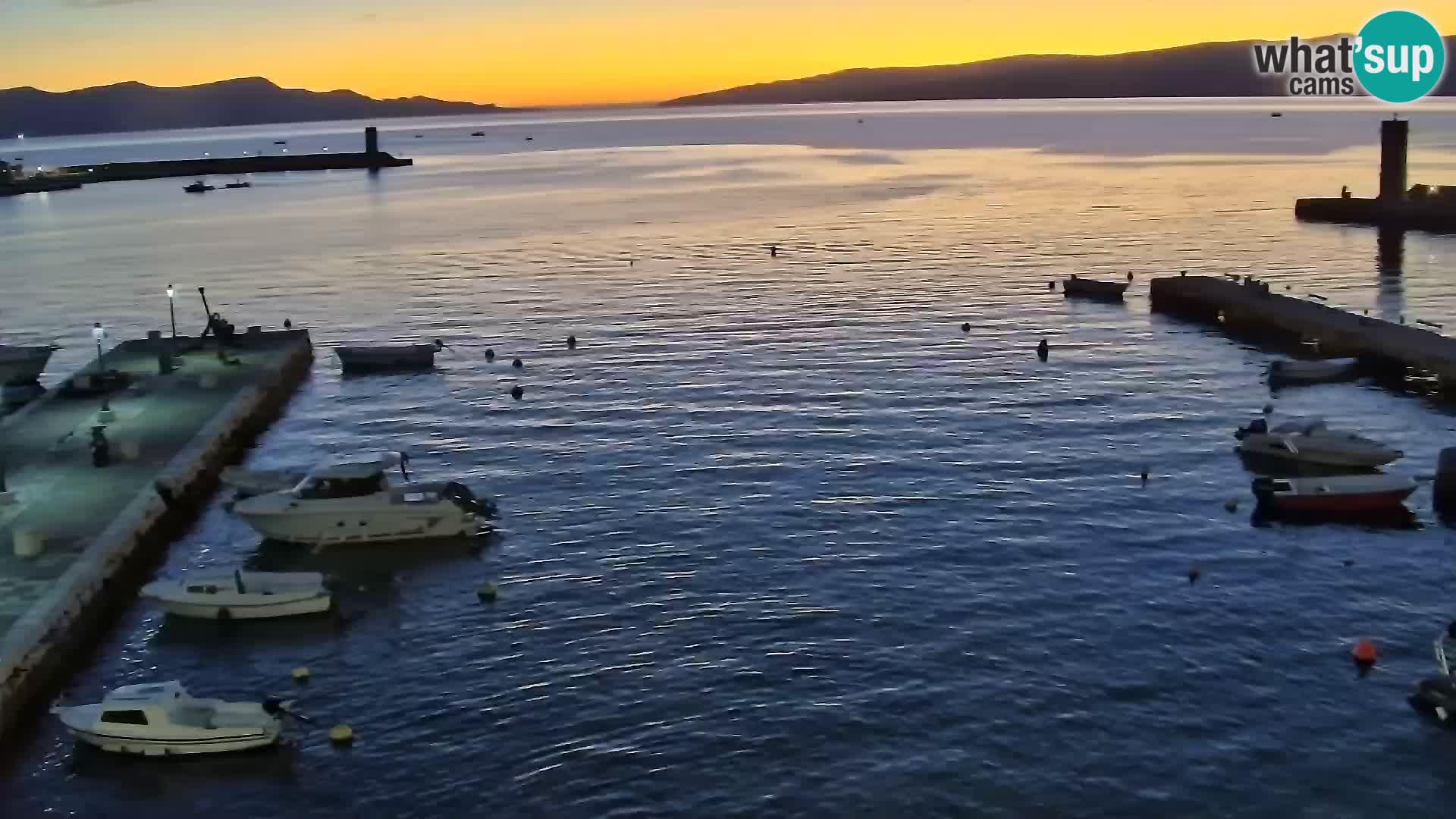 Webcam Segna – Panorama dell’lungomare di Senj