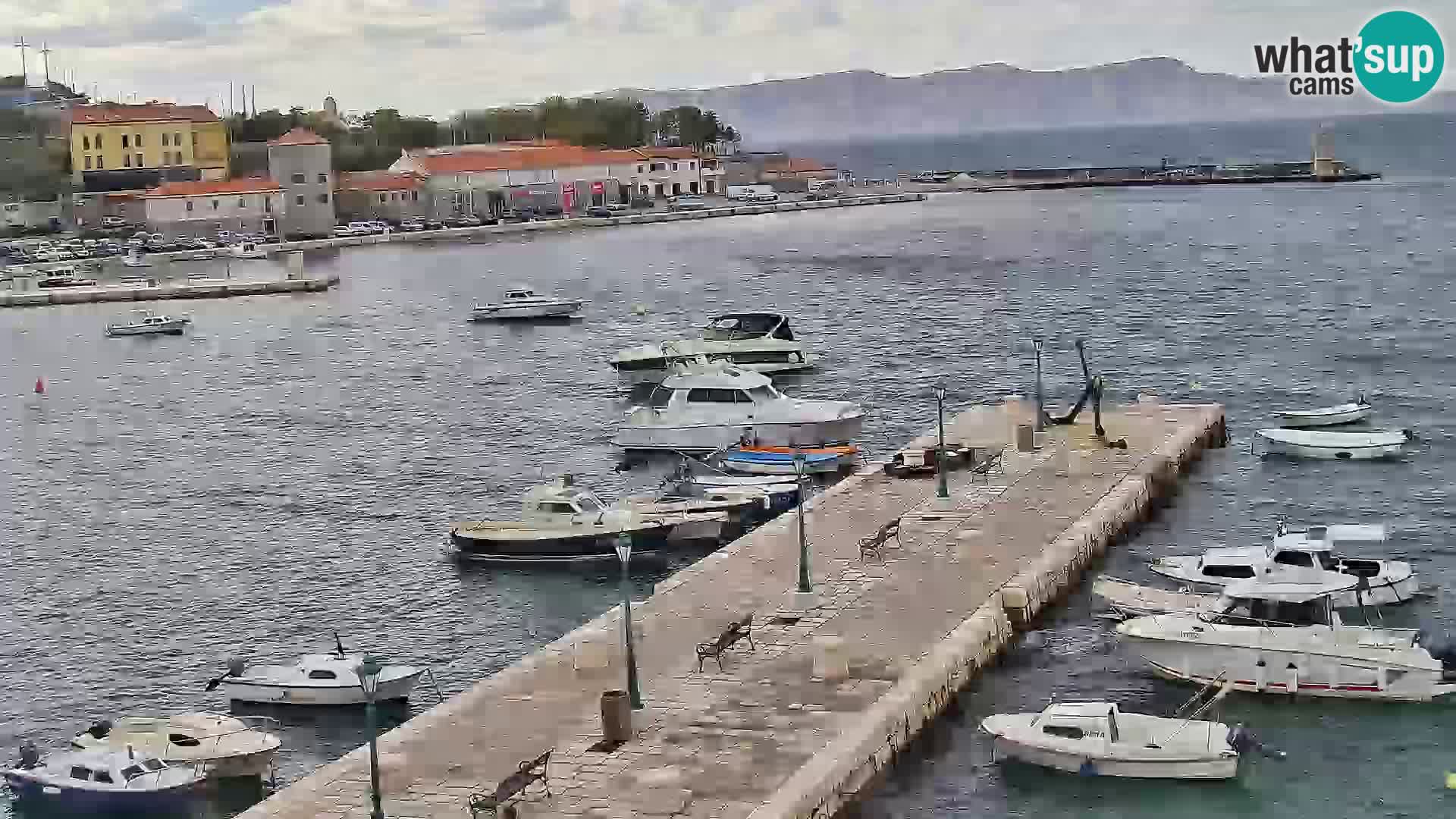 Senj Spletna kamera – pogled na obalo Senja