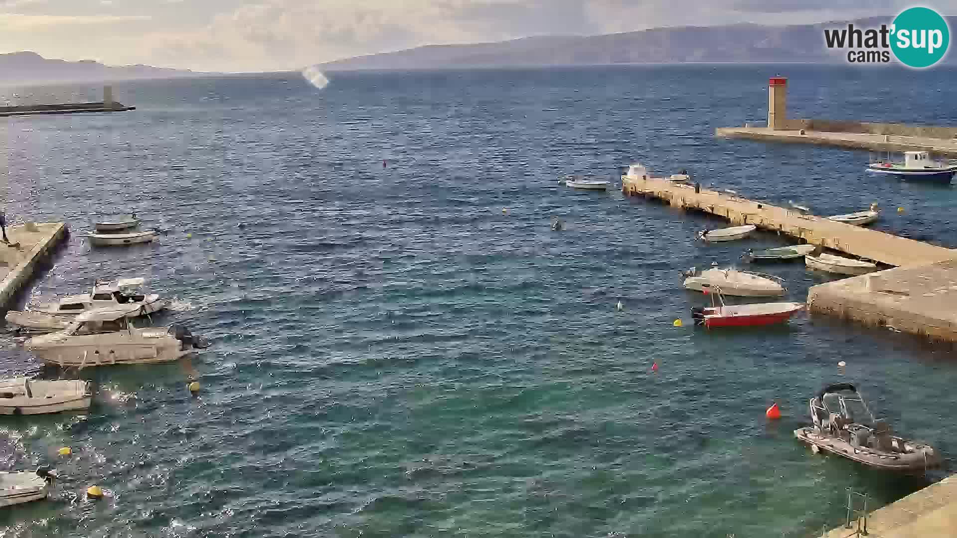 Senj Spletna kamera – pogled na obalo Senja