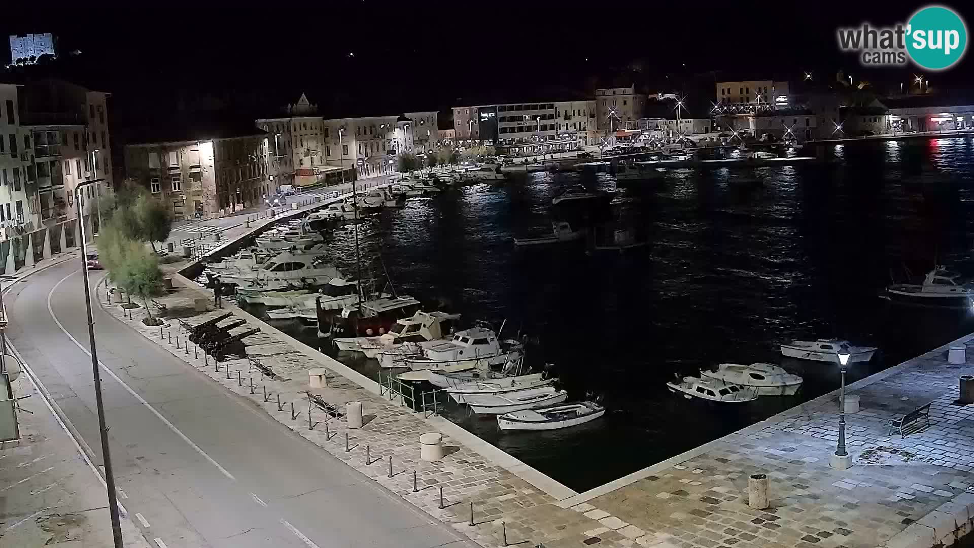 Senj camera en vivo – Vista panorámica de Senj riva