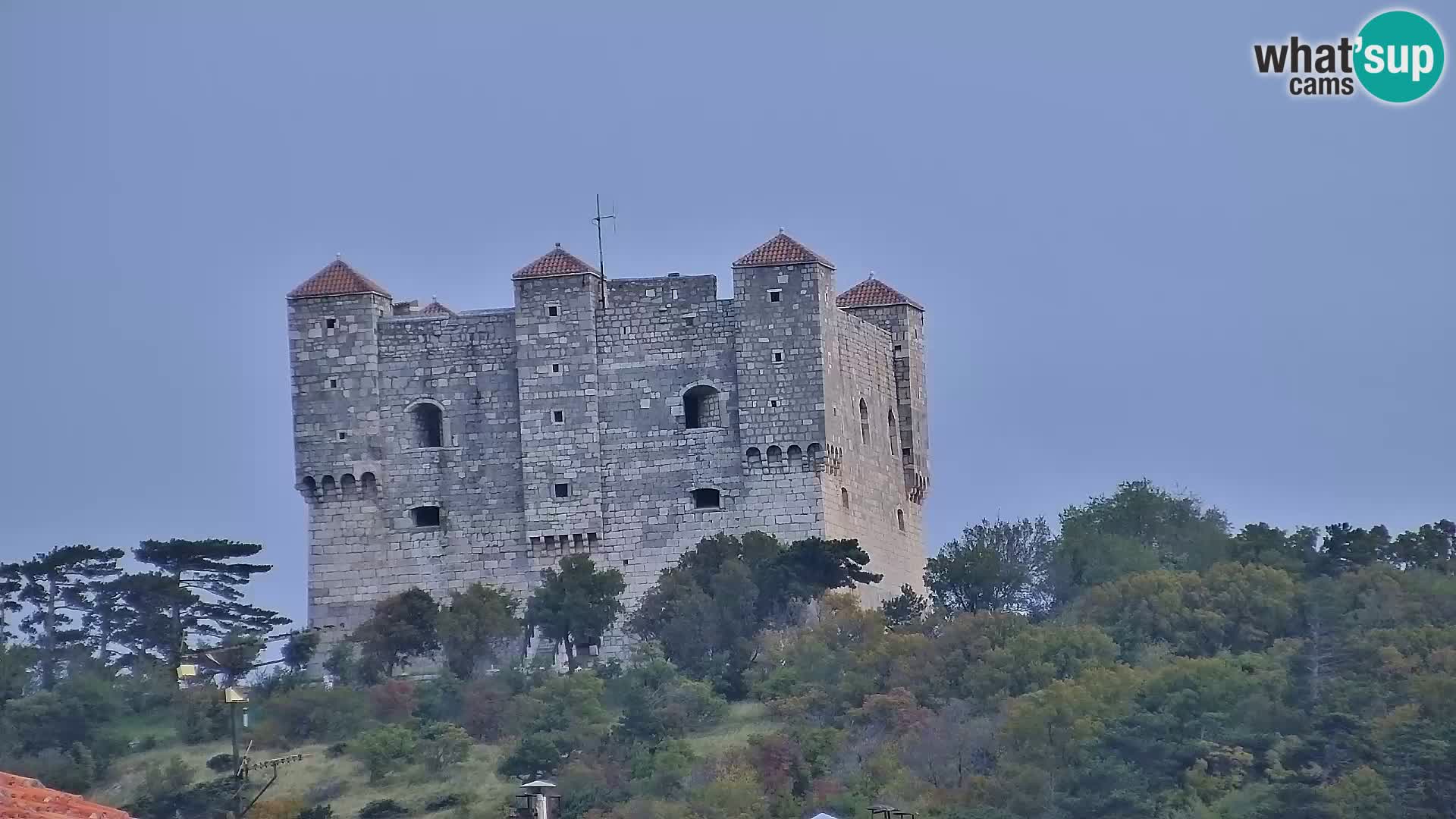 Livecam Senj – Vue panoramique de Senj riva