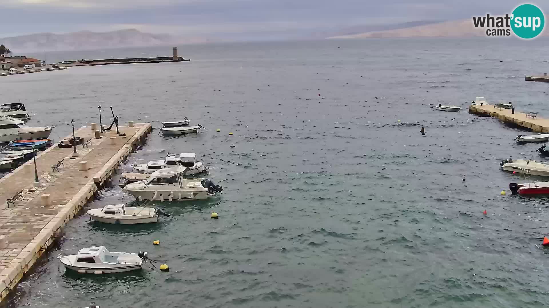 Senj Webcam – Panoramic view of Senj riva