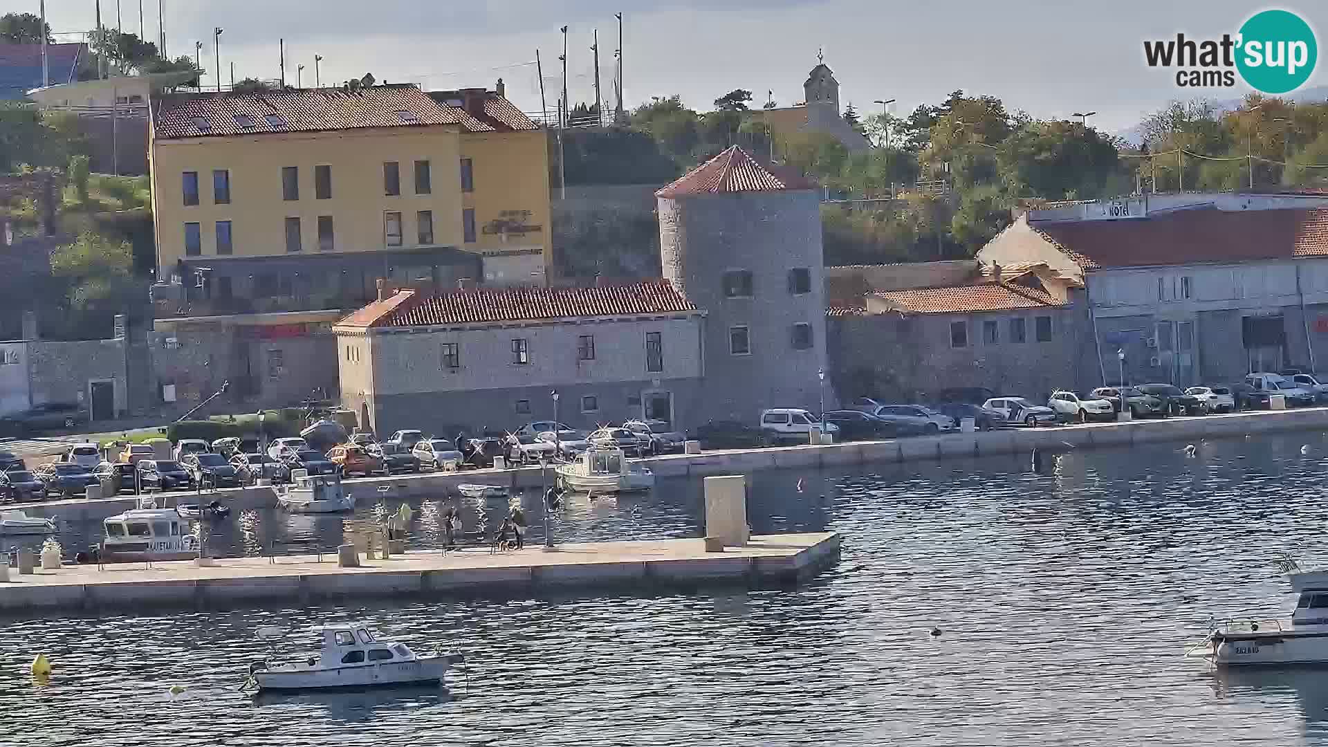 Senj Spletna kamera – pogled na obalo Senja