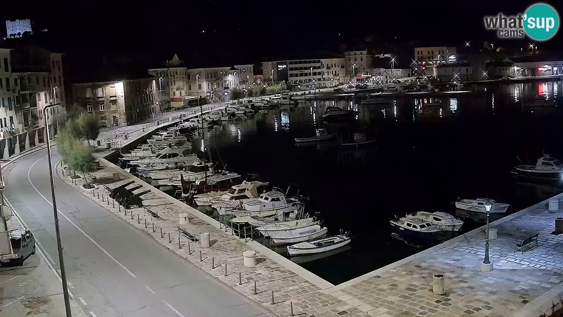 Senj camera en vivo – Vista panorámica de Senj riva