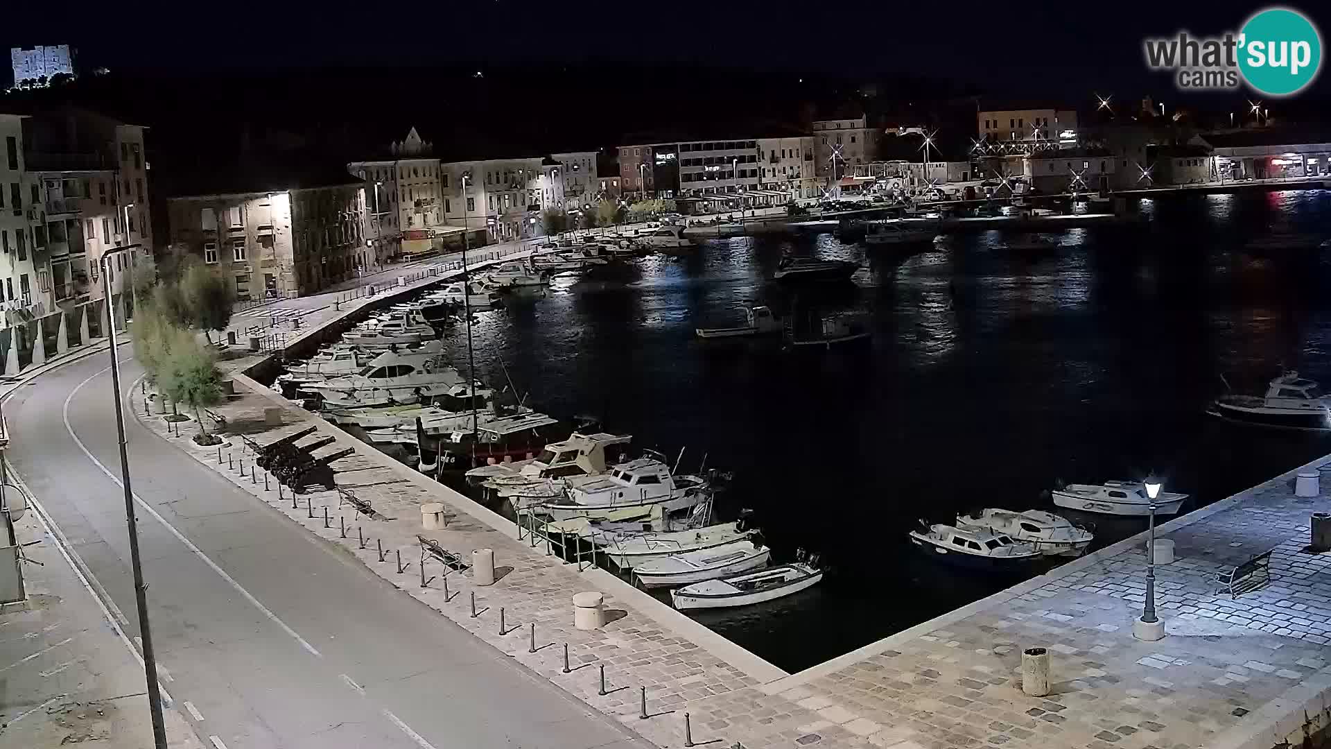 Senj Webcam – Panoramic view of Senj riva