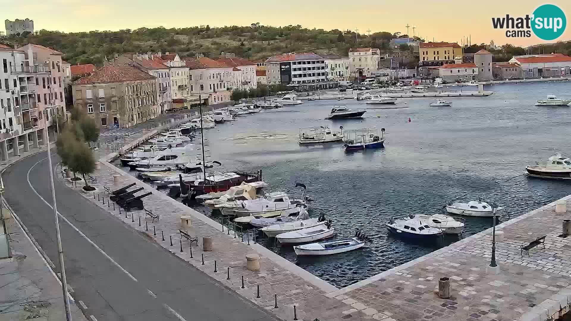 Senj Spletna kamera – pogled na obalo Senja