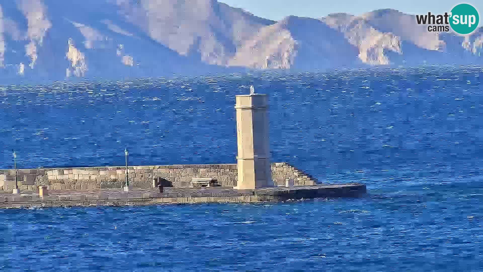 Senj Webcam – Panoramic view of Senj riva