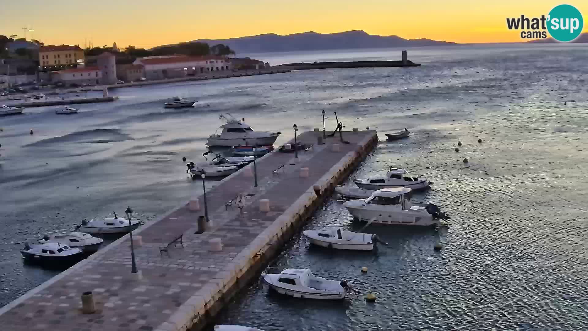 Webcam Segna – Panorama dell’lungomare di Senj