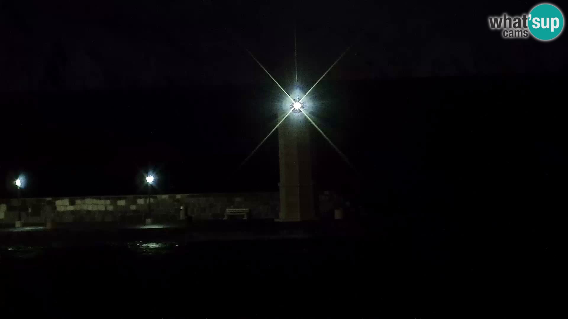 Kamera u živo Senj – Panoramski pogled na senjsku rivu