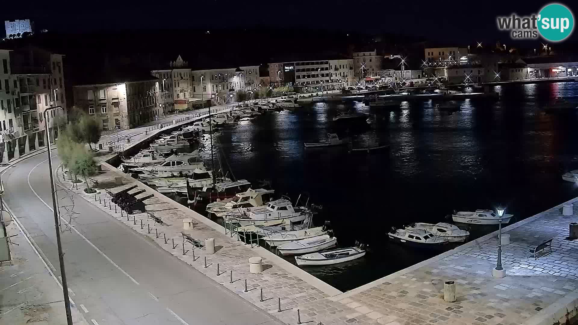 Senj camera en vivo – Vista panorámica de Senj riva
