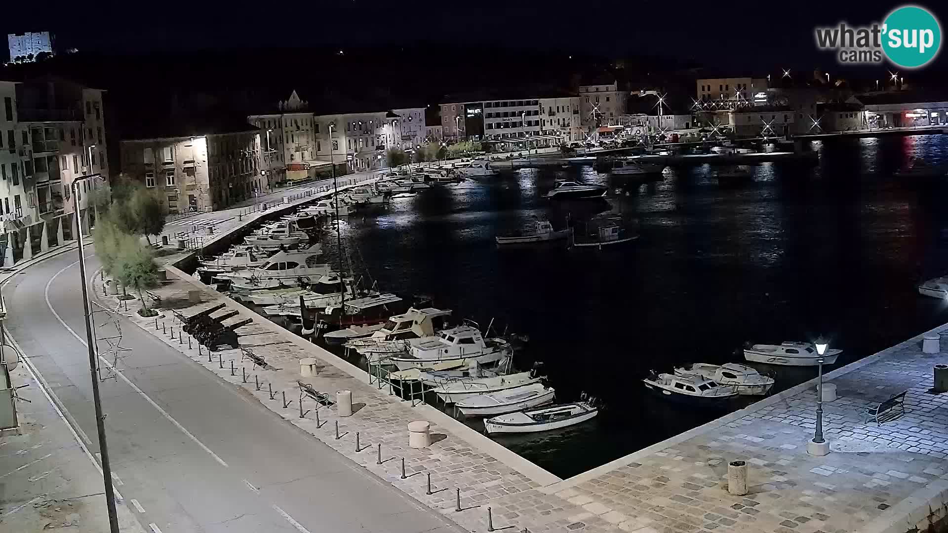 Webcam Segna – Panorama dell’lungomare di Senj