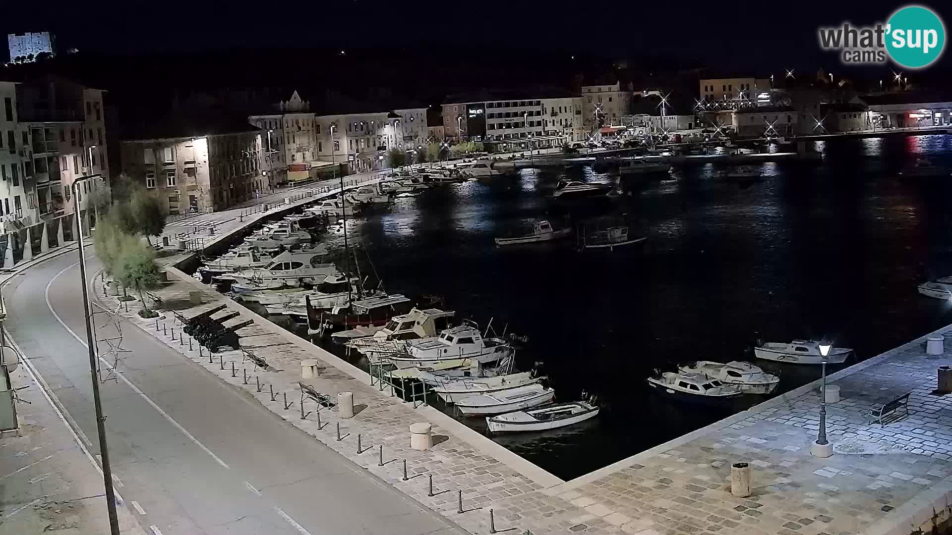 Senj camera en vivo – Vista panorámica de Senj riva