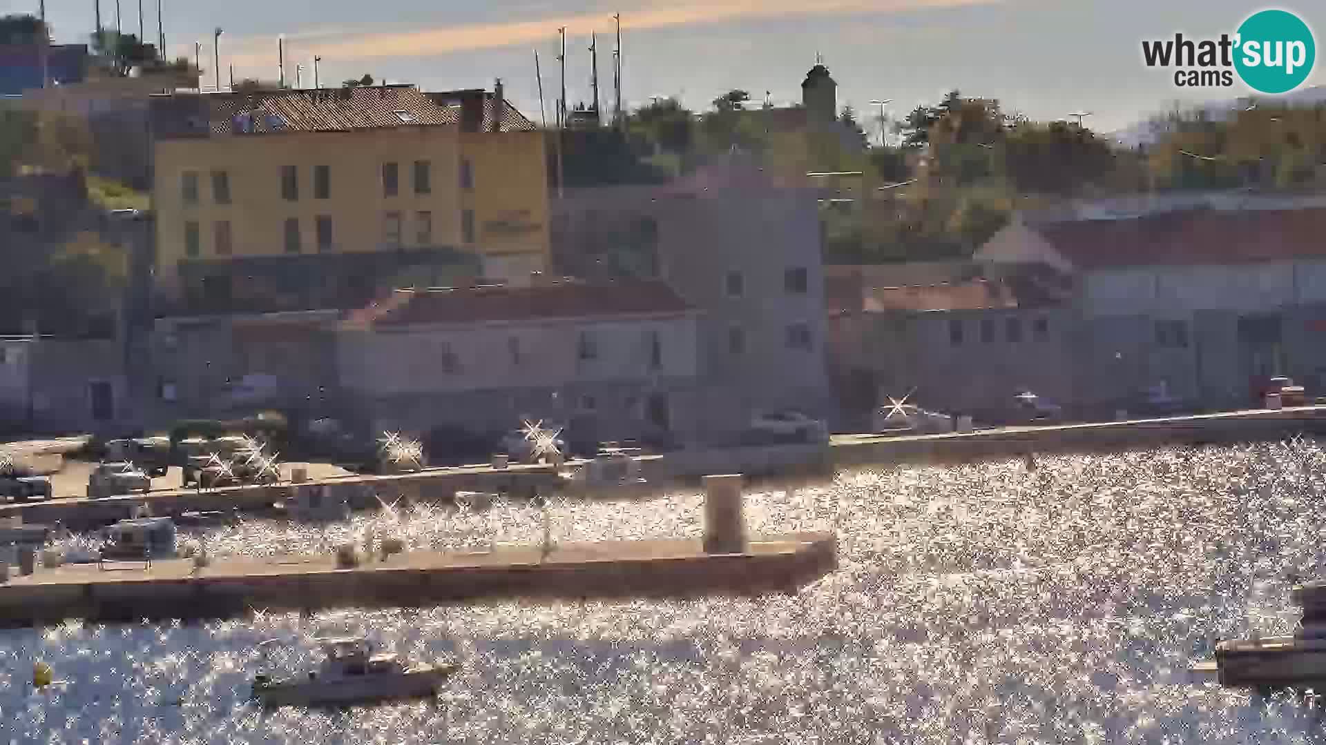 Kamera u živo Senj – Panoramski pogled na senjsku rivu