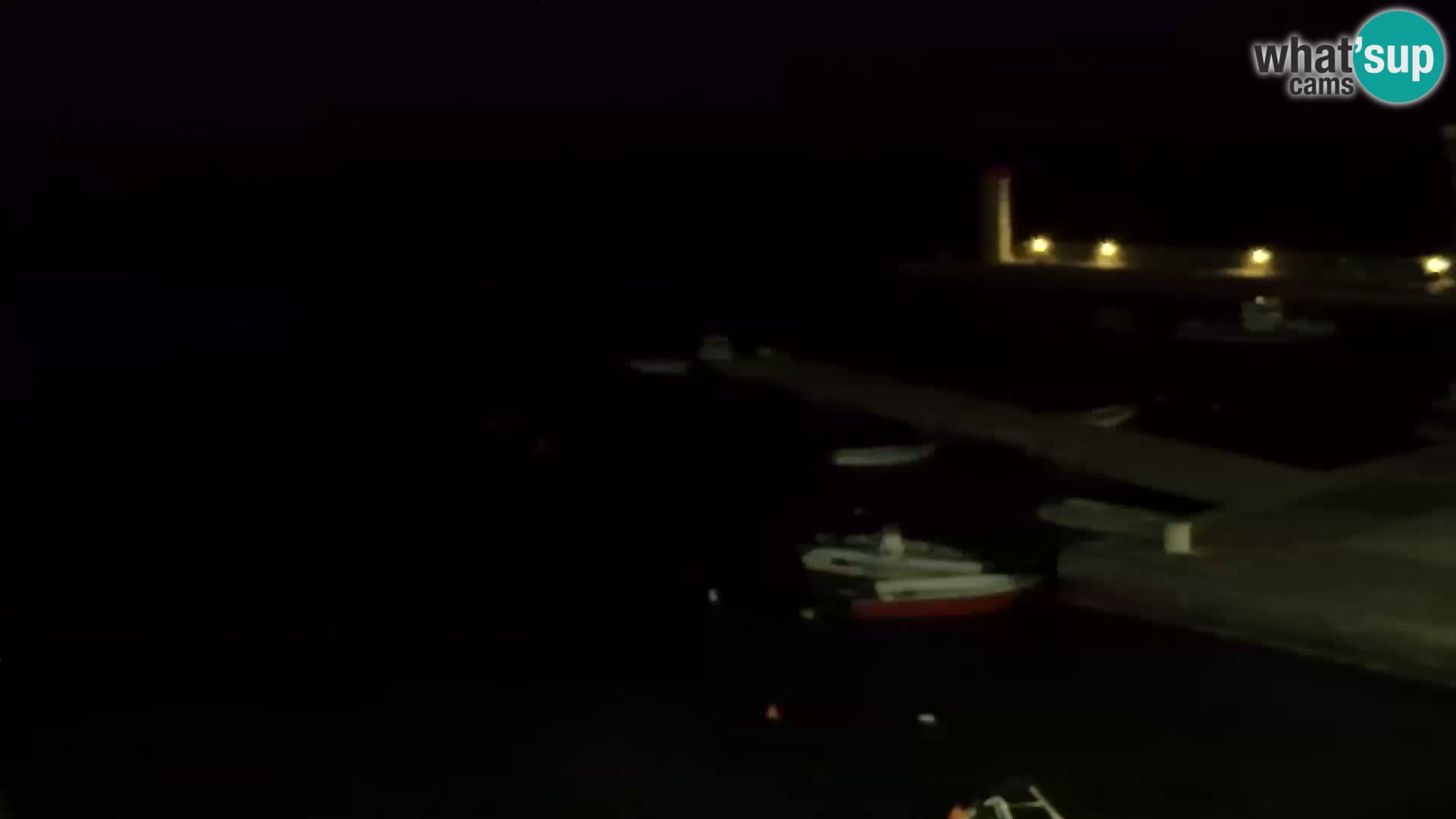 Senj Spletna kamera – pogled na obalo Senja