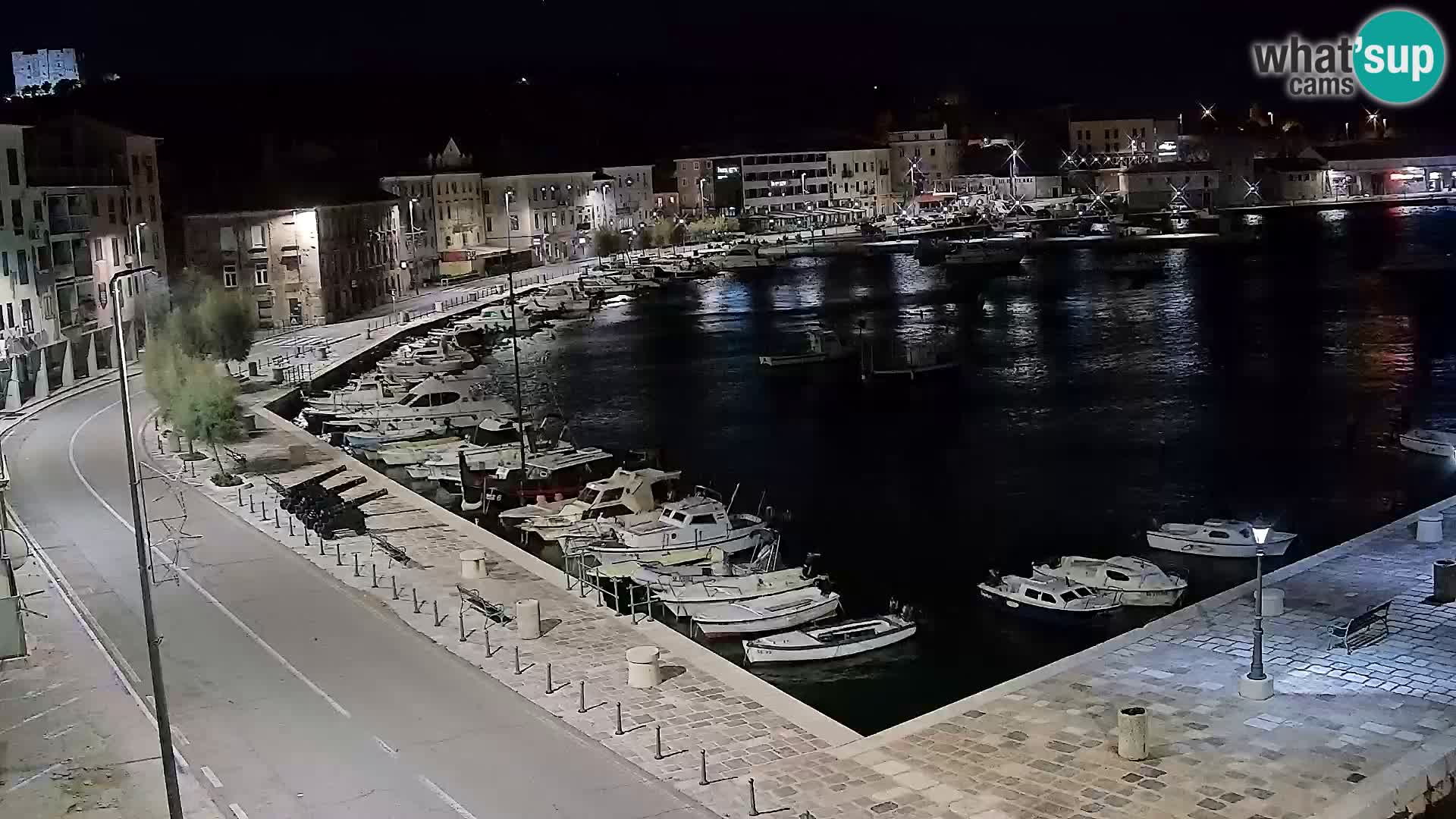 Senj Webcam – Panoramic view of Senj riva