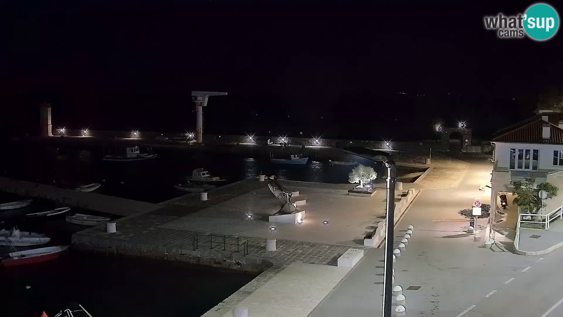 Senj Webcam – Panoramic view of Senj riva