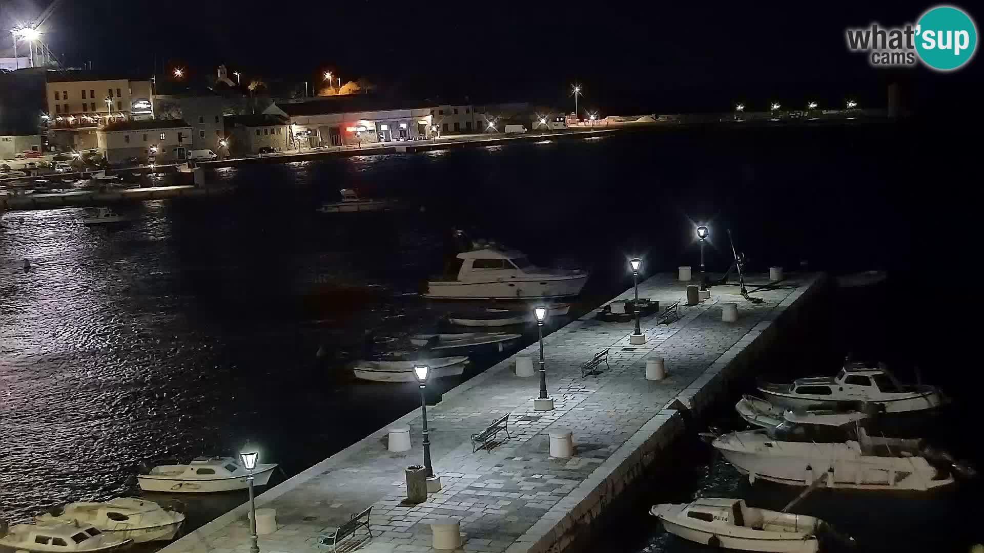 Senj camera en vivo – Vista panorámica de Senj riva