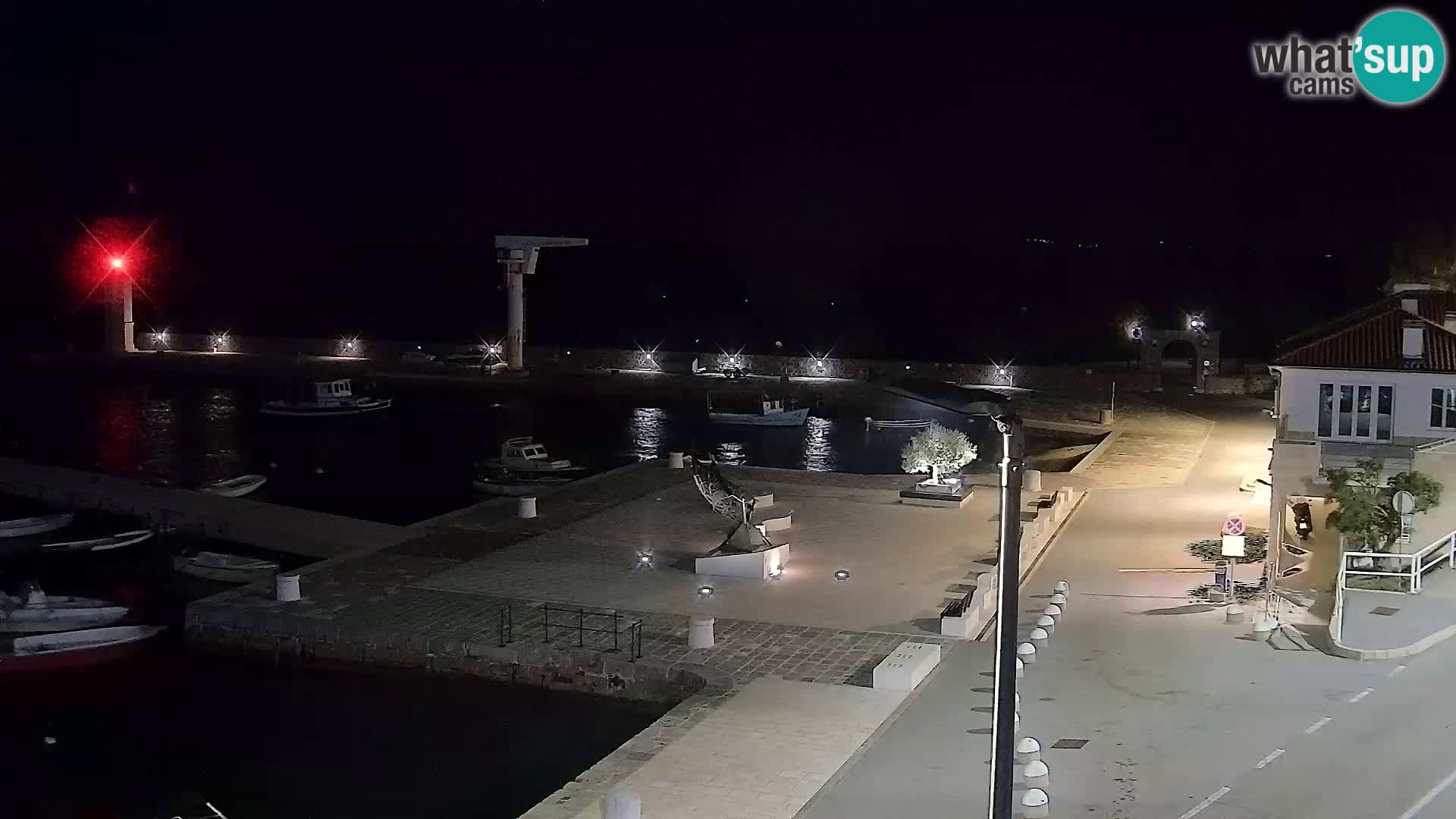 Senj Webcam – Panoramic view of Senj riva