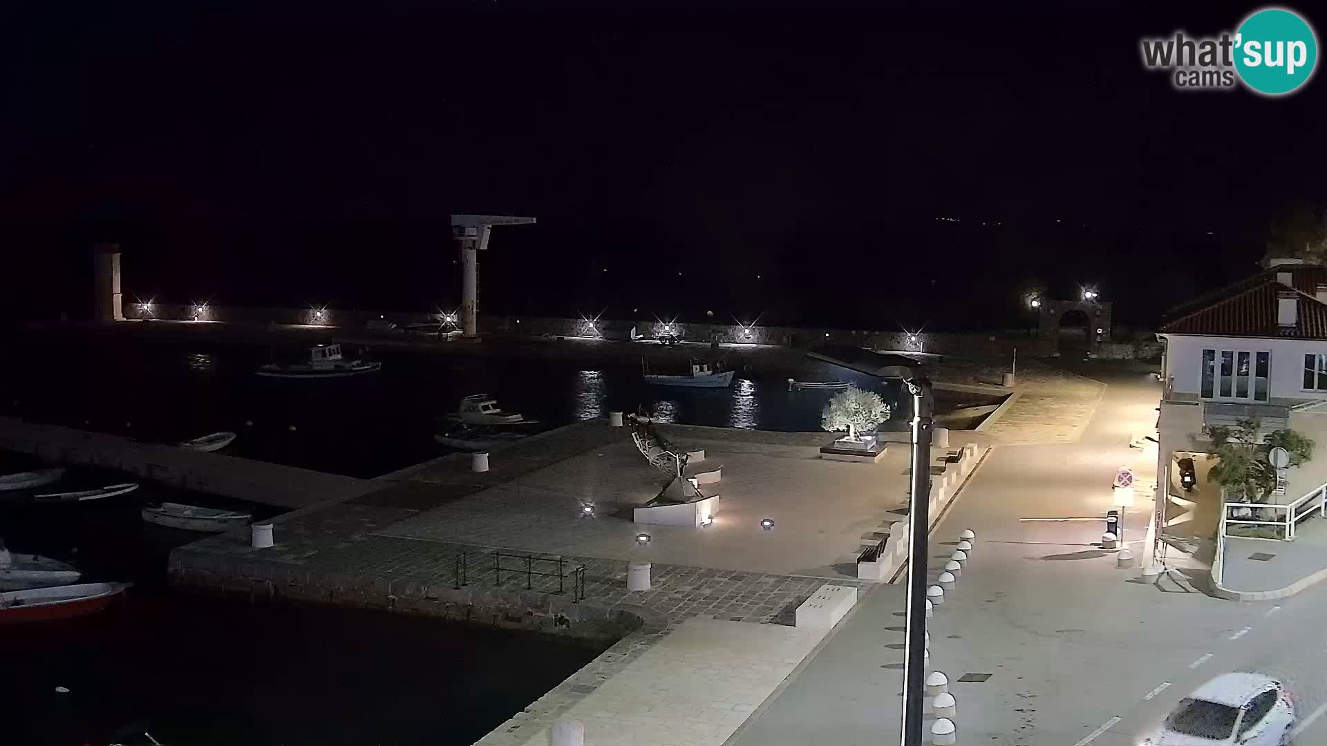 Senj Webcam – Panoramic view of Senj riva