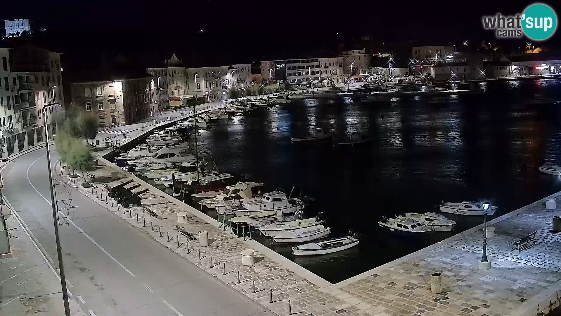 Senj camera en vivo – Vista panorámica de Senj riva