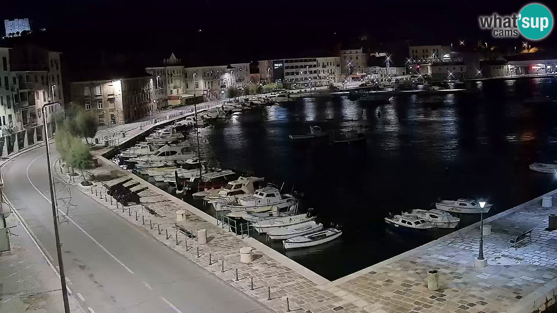 Senj camera en vivo – Vista panorámica de Senj riva