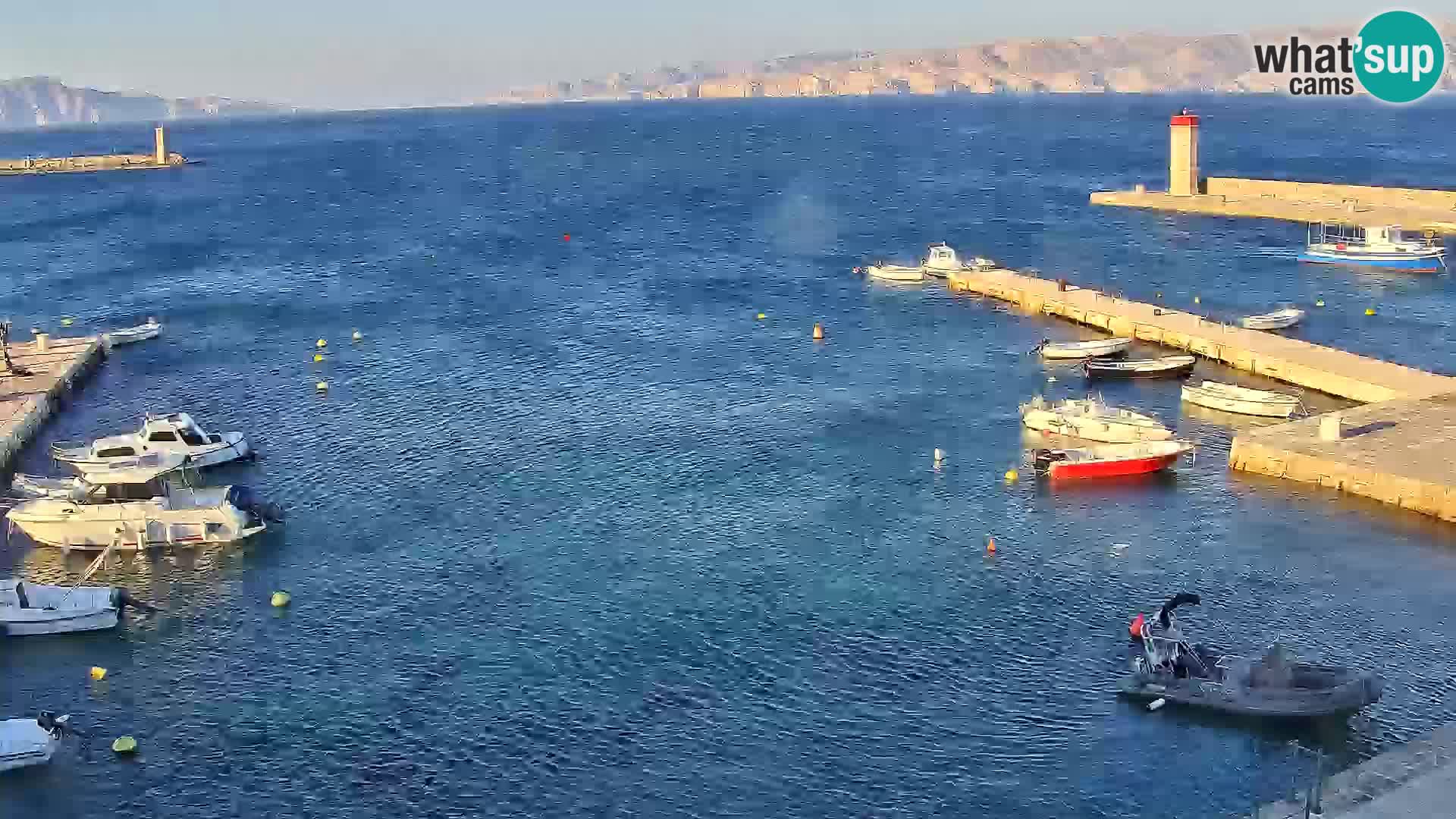 Webcam Segna – Panorama dell’lungomare di Senj