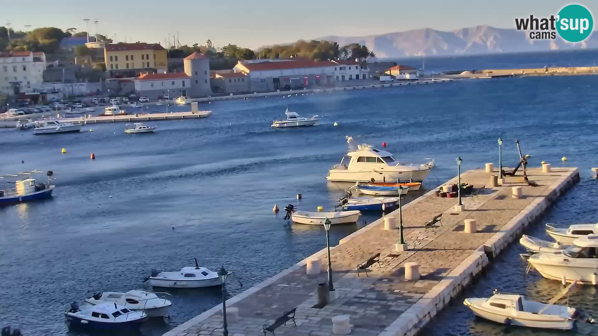 Senj Webcam – Panoramic view of Senj riva