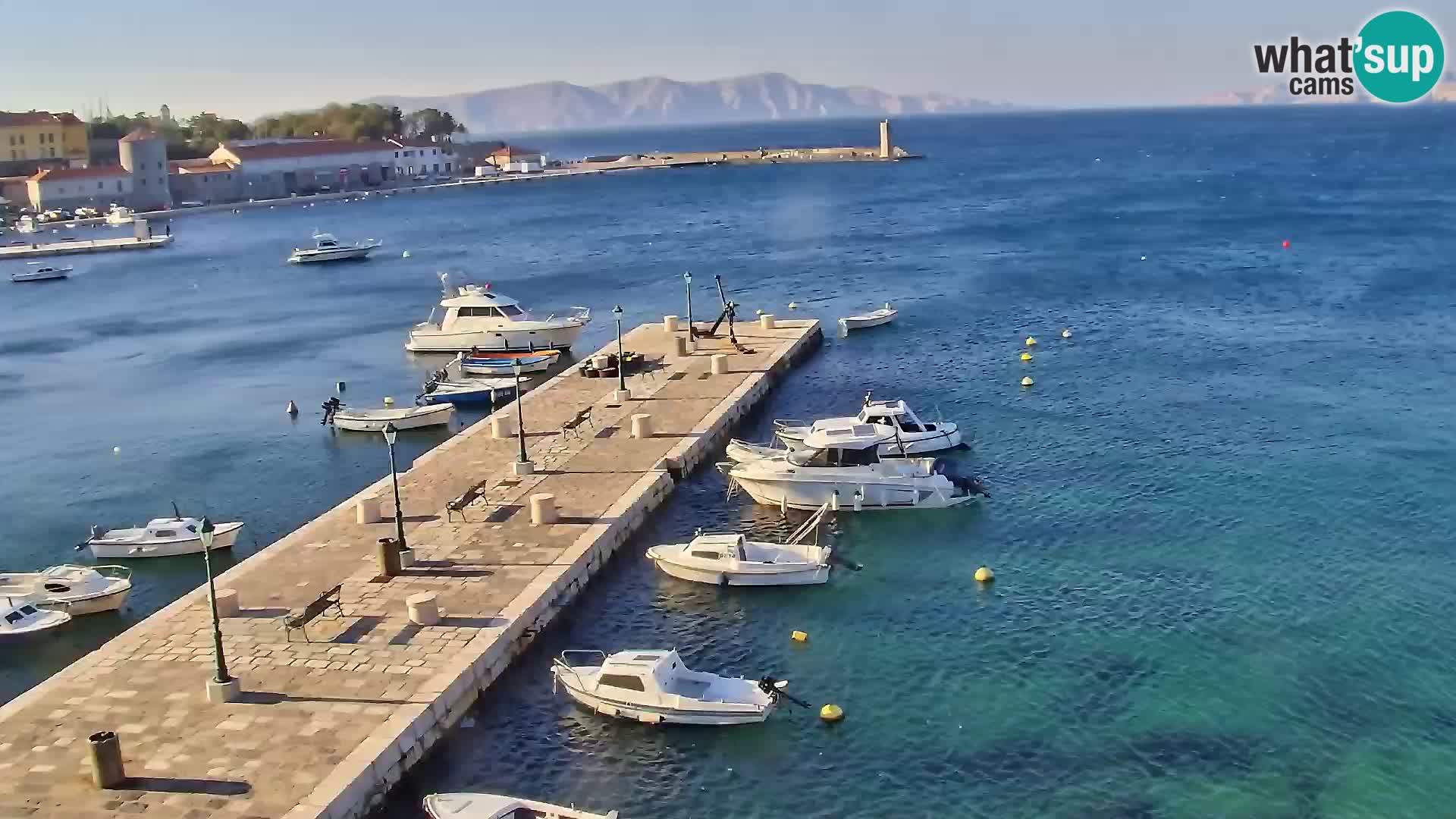 Senj Spletna kamera – pogled na obalo Senja