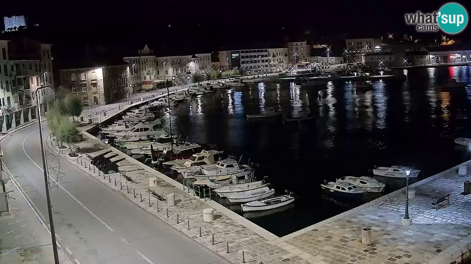 Senj camera en vivo – Vista panorámica de Senj riva