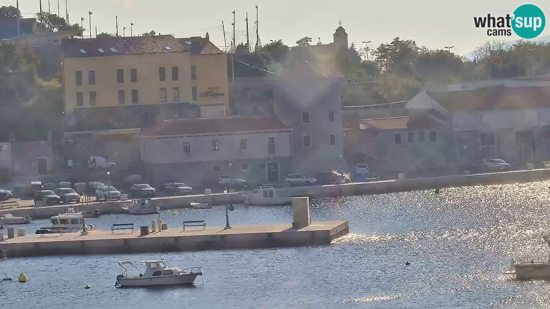 Kamera u živo Senj – Panoramski pogled na senjsku rivu