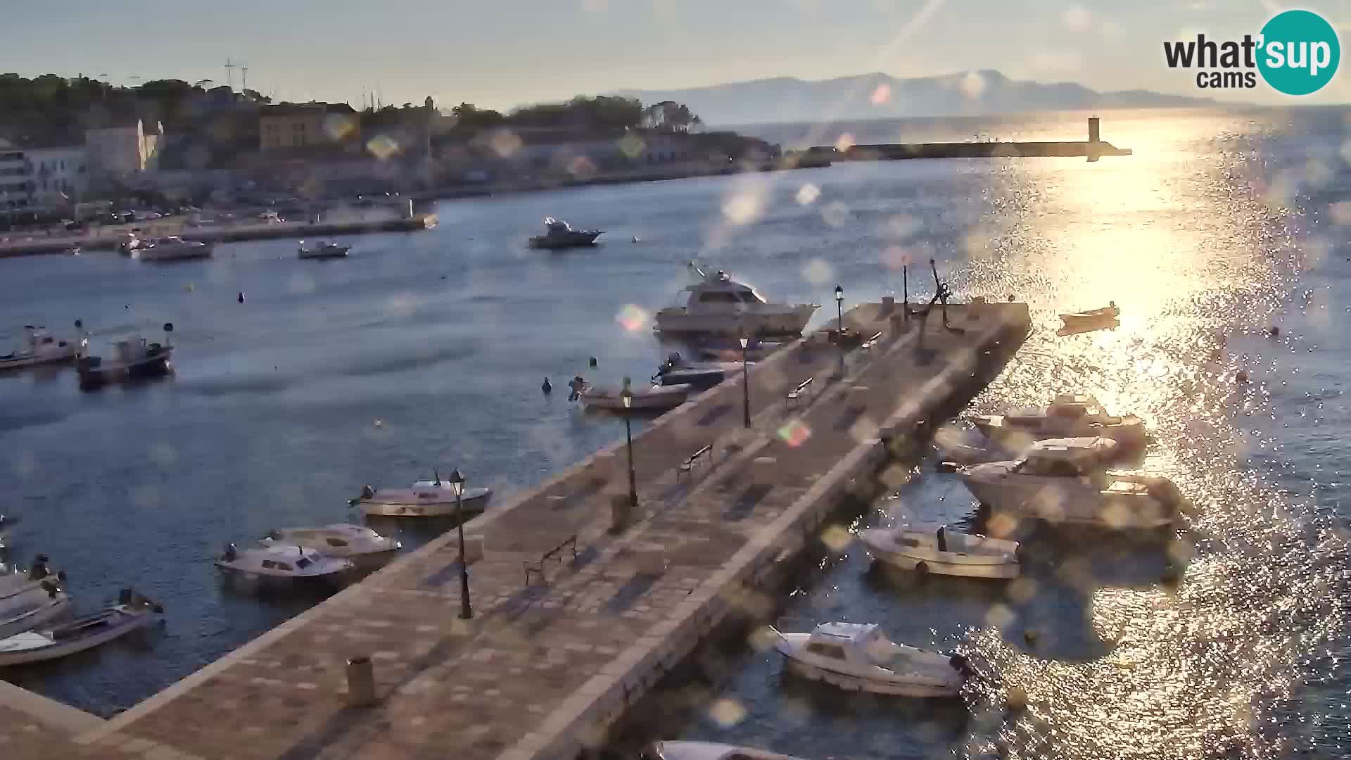 Senj Webcam – Panoramic view of Senj riva