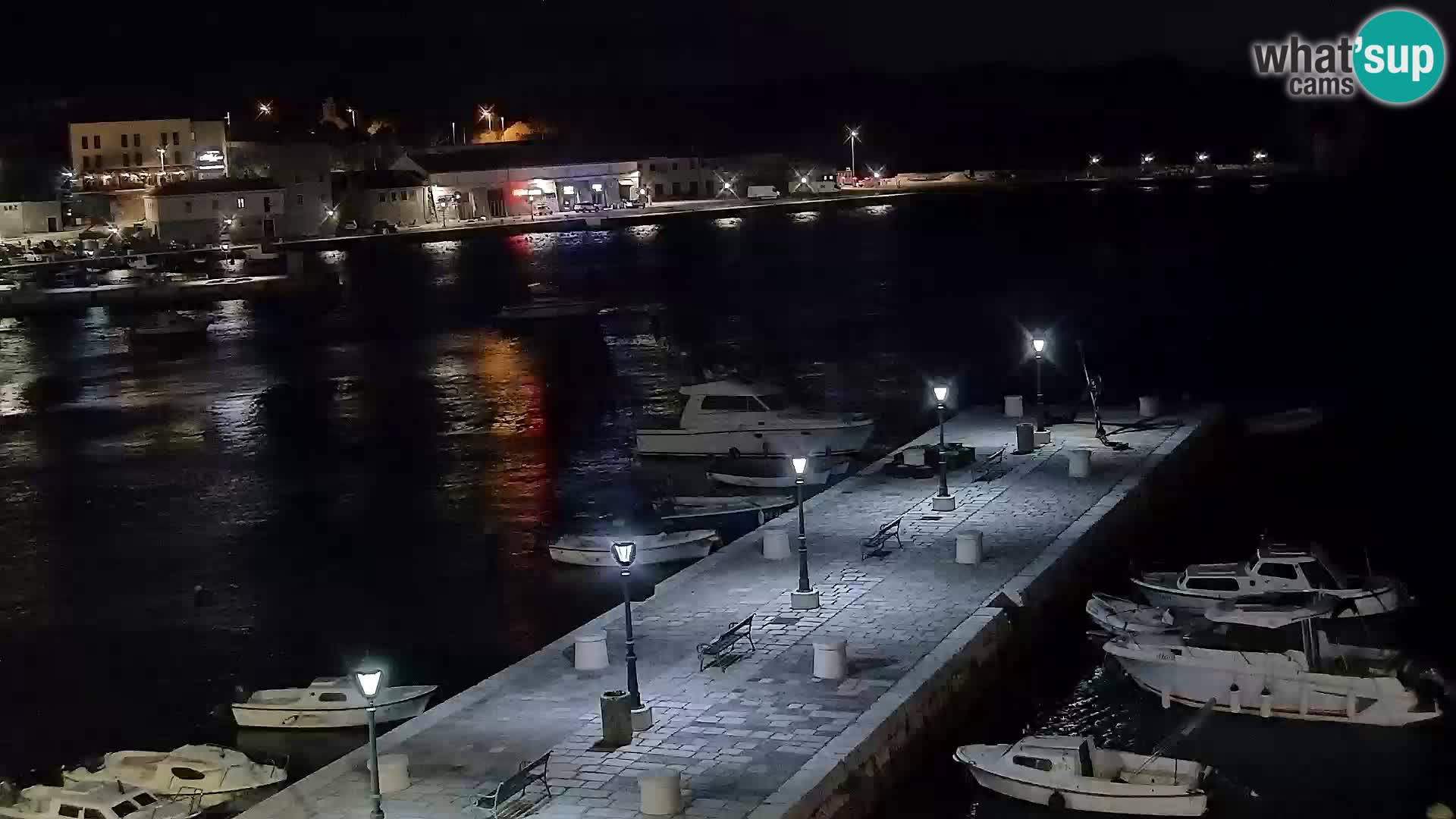 Webcam Segna – Panorama dell’lungomare di Senj
