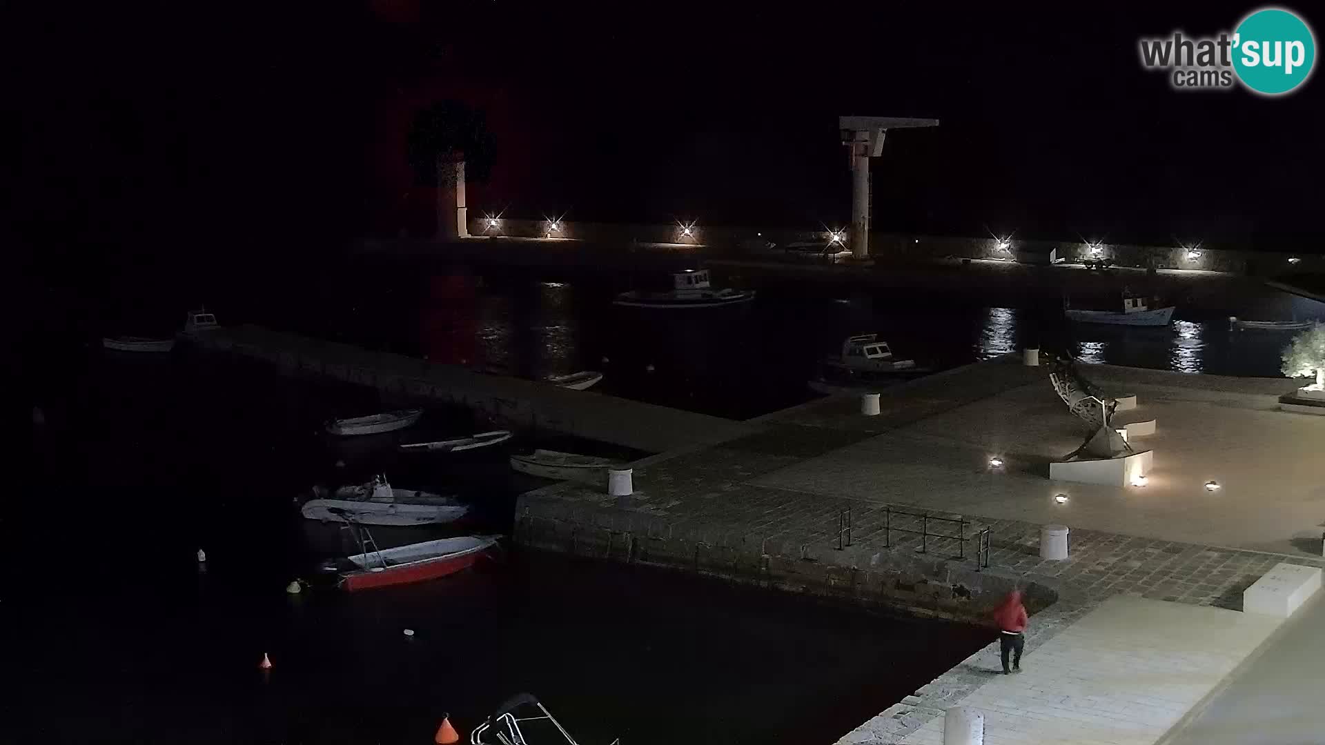 Senj Webcam – Panoramic view of Senj riva