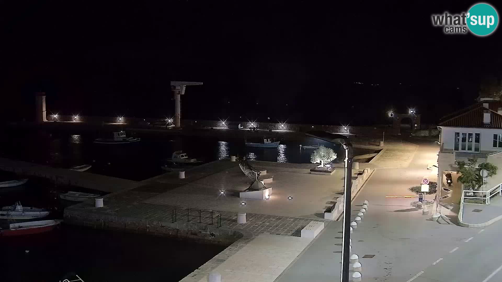 Senj Webcam – Panoramic view of Senj riva