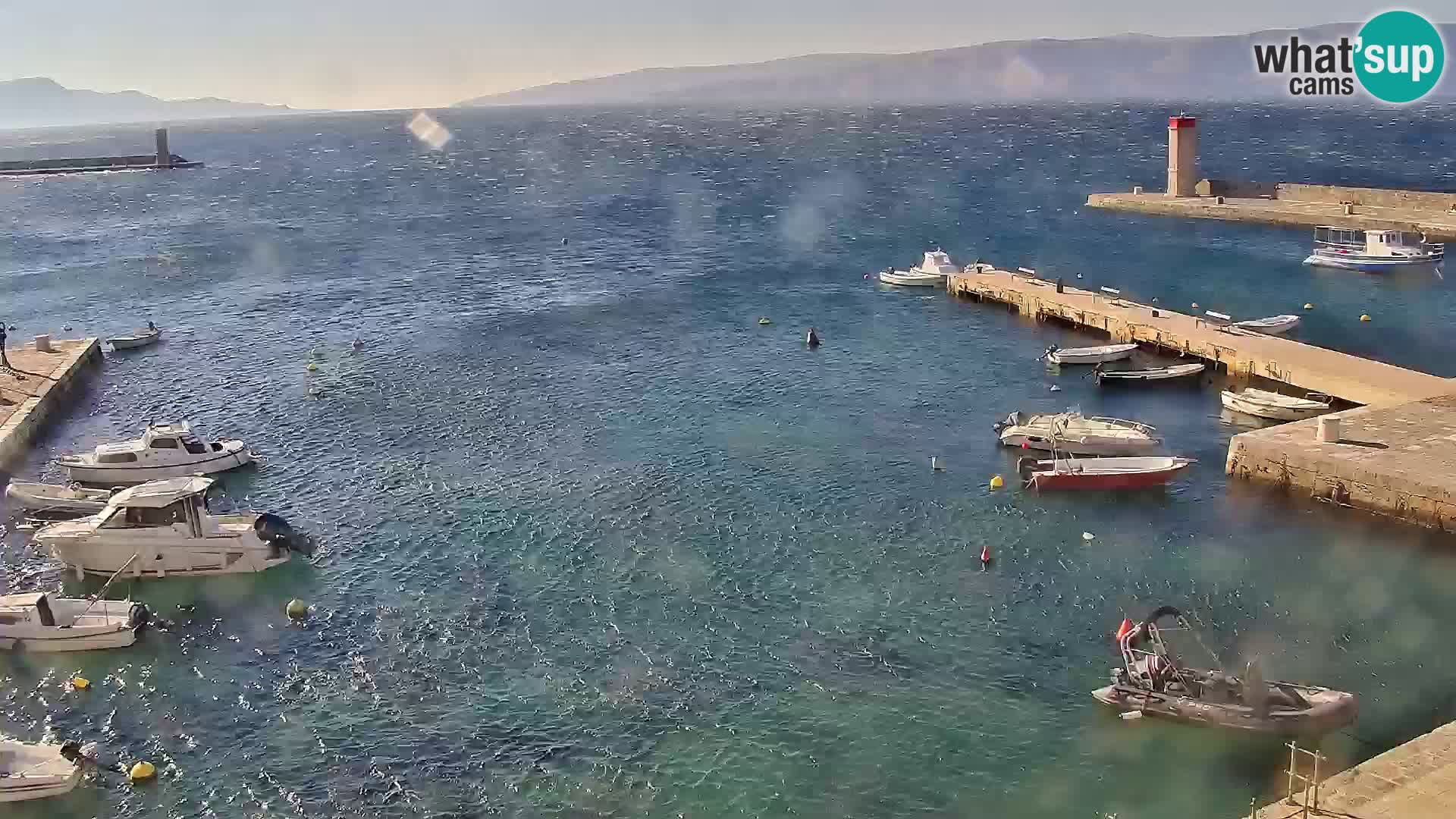 Senj Spletna kamera – pogled na obalo Senja