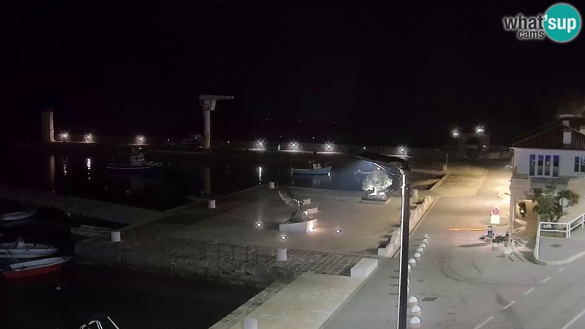 Senj Webcam – Panoramic view of Senj riva