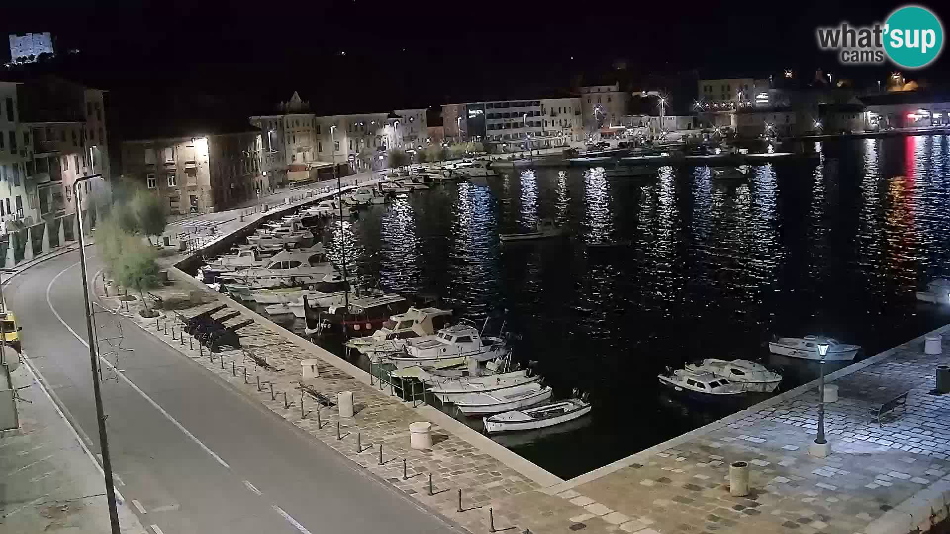 Senj Spletna kamera – pogled na obalo Senja