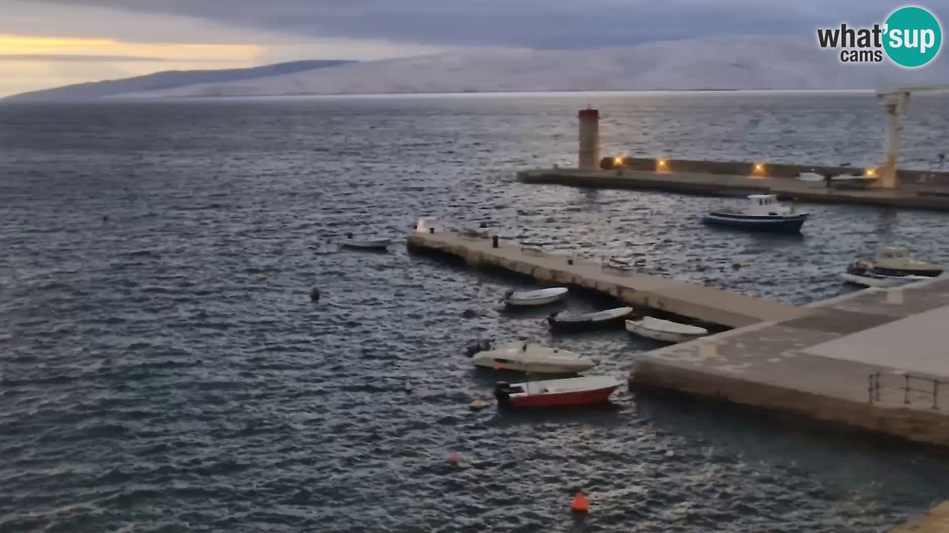 Senj Webcam – Panoramic view of Senj riva