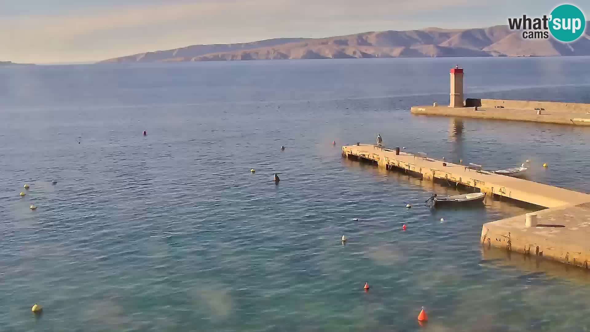 Webcam Segna – Panorama dell’lungomare di Senj