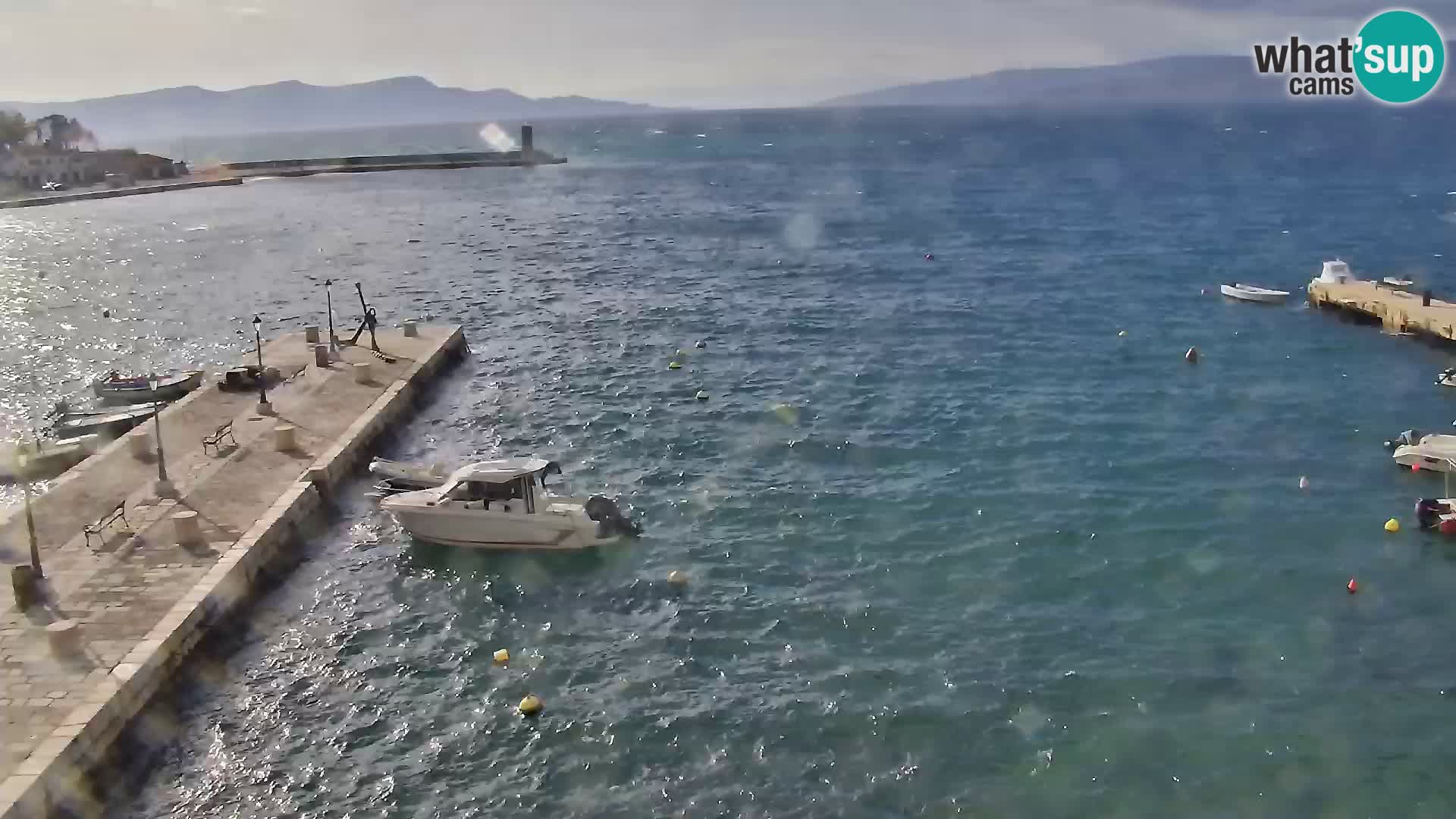 Senj Webcam – Panoramic view of Senj riva