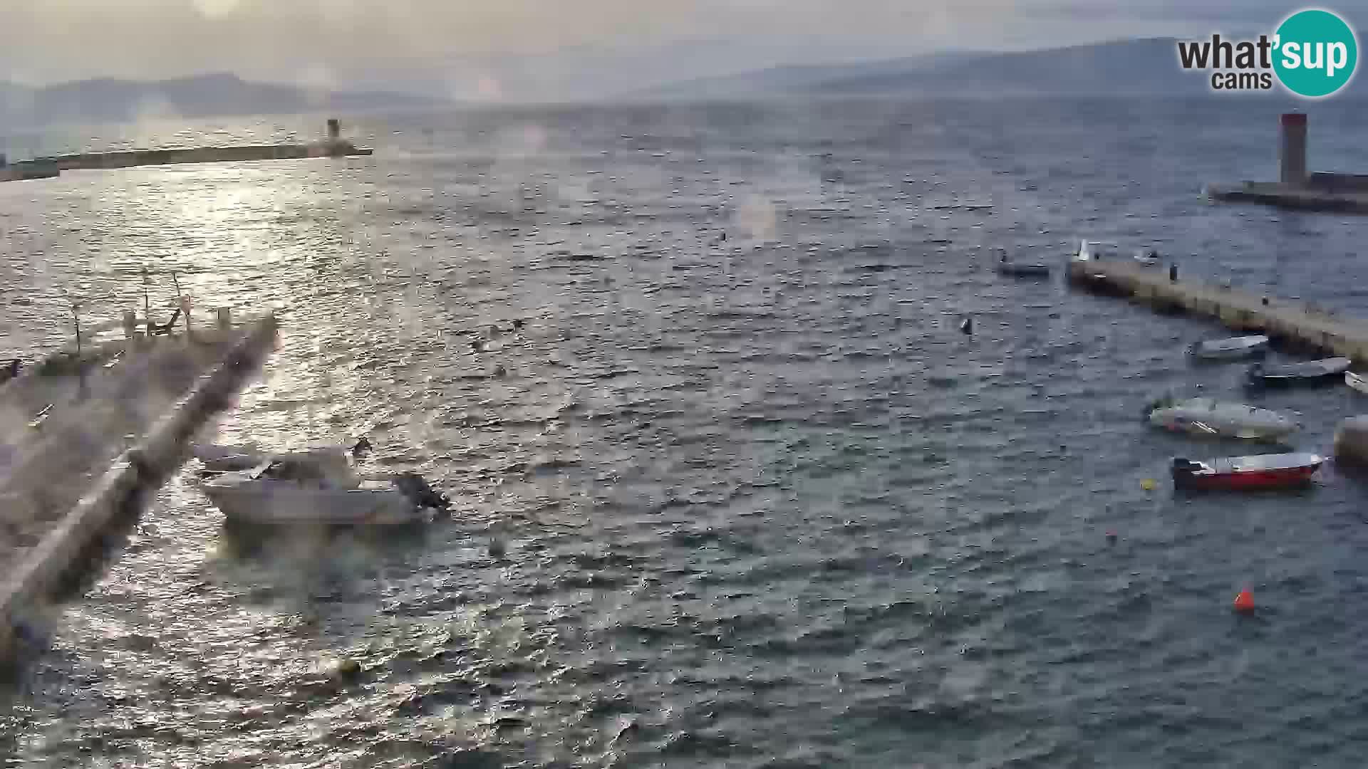 Senj Spletna kamera – pogled na obalo Senja