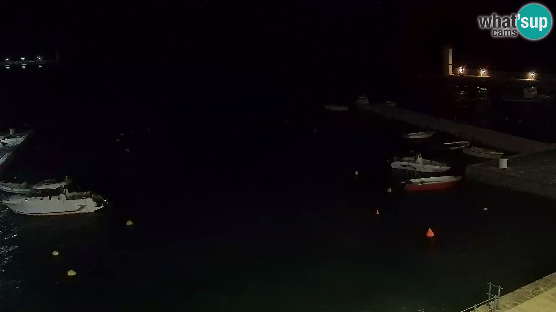 Senj Spletna kamera – pogled na obalo Senja