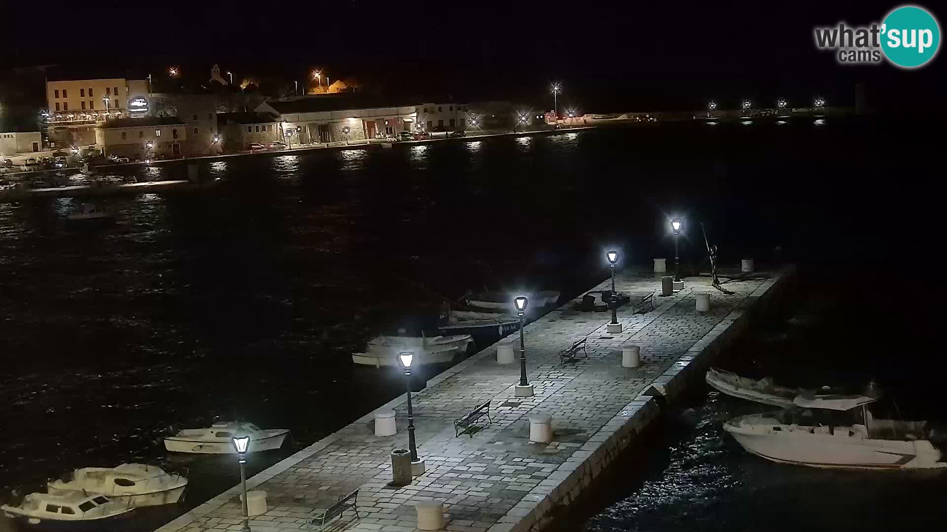 Senj Spletna kamera – pogled na obalo Senja