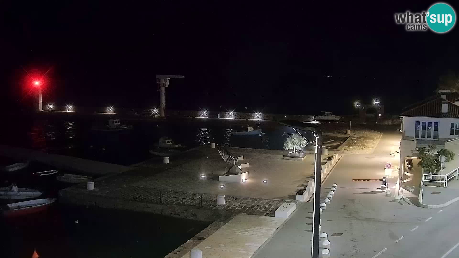 Senj Webcam – Panoramic view of Senj riva