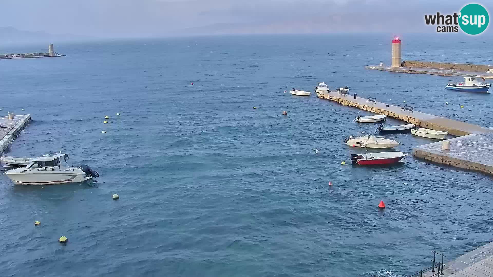 Senj Spletna kamera – pogled na obalo Senja