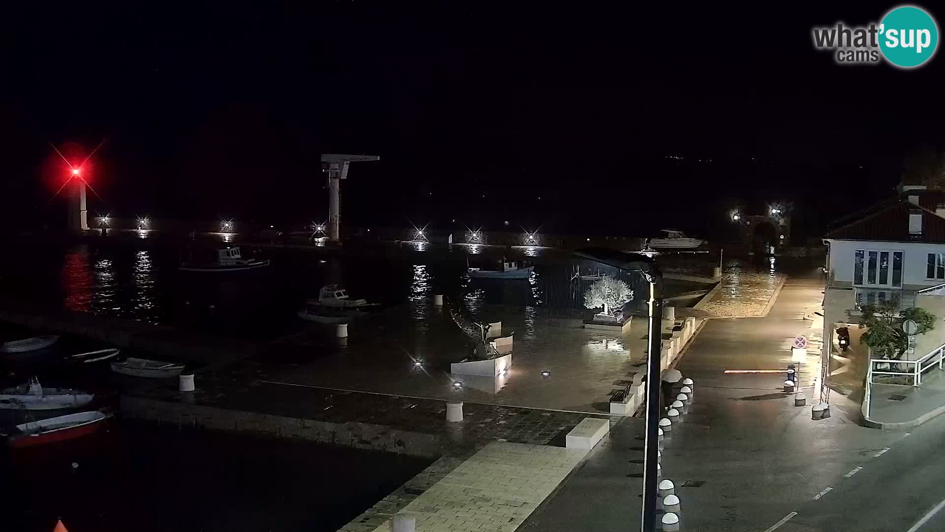 Senj Webcam – Panoramic view of Senj riva