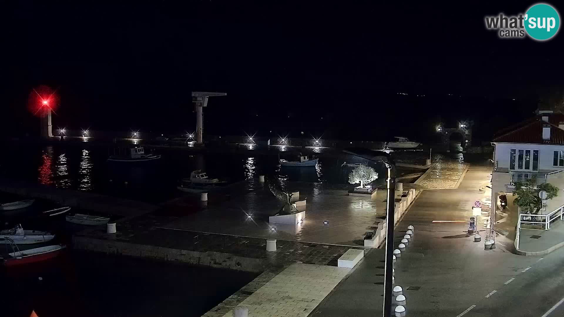 Senj Webcam – Panoramic view of Senj riva