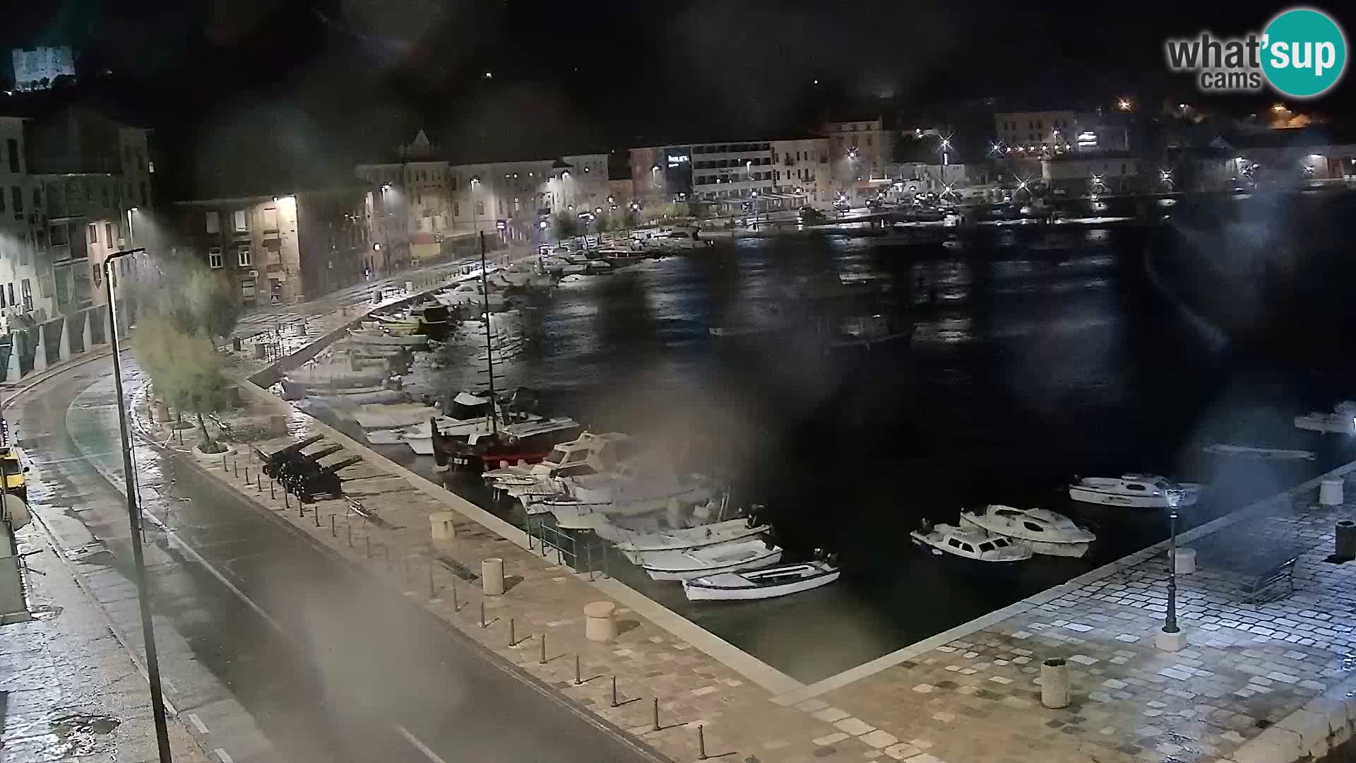Senj camera en vivo – Vista panorámica de Senj riva