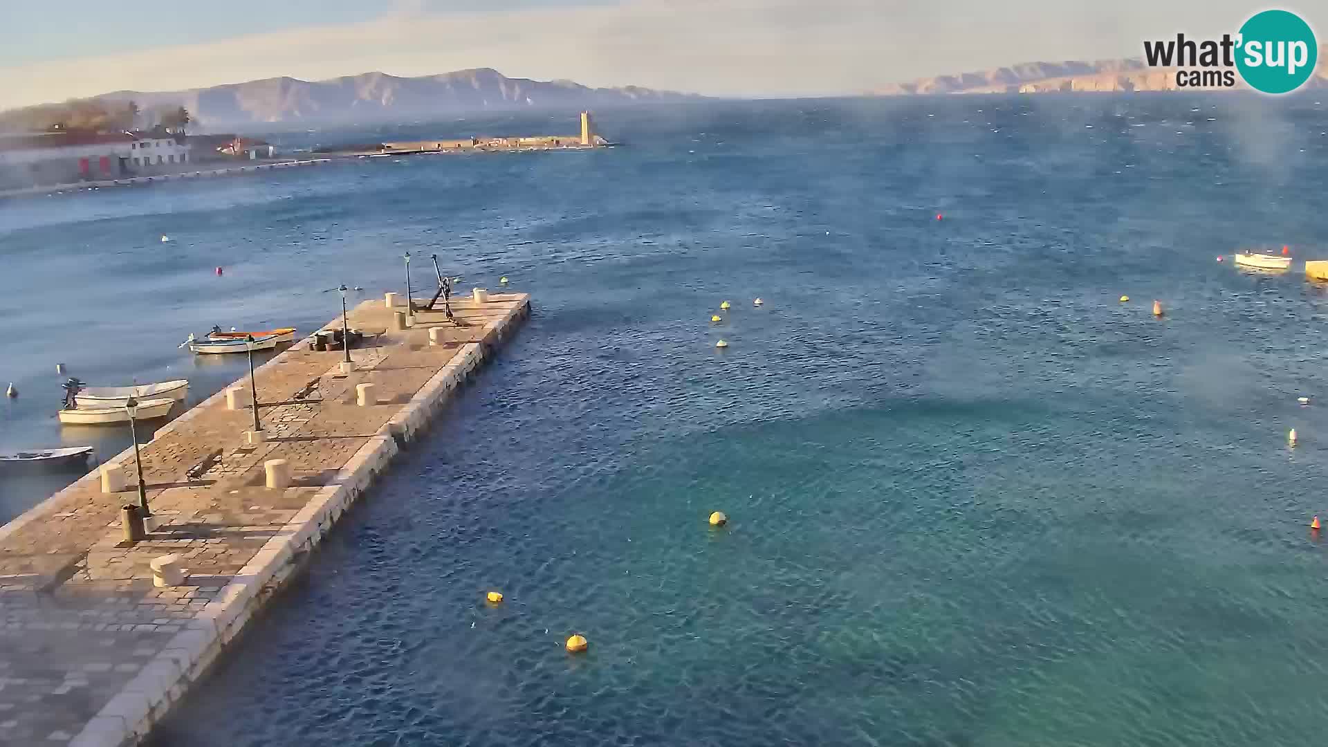 Senj Webcam – Panoramic view of Senj riva