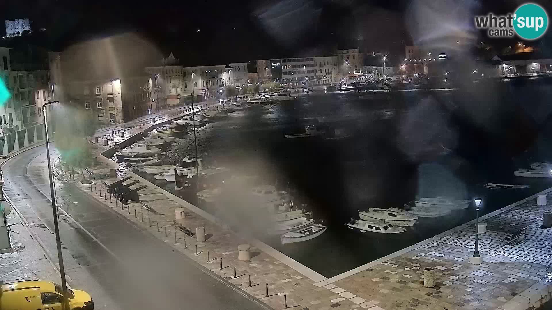 Senj Webcam – Panoramic view of Senj riva